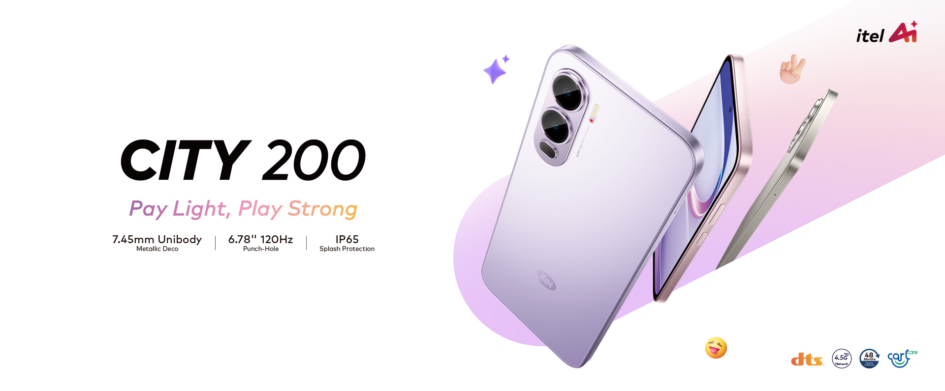 itel city 200(128+4)